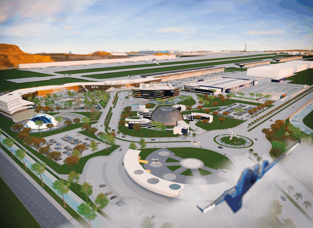 AEROCITI  – R$3 billion project in Rio Grande do Sul envisions the manufacture of 50 aircraft per year, including a model powered by ethanol.